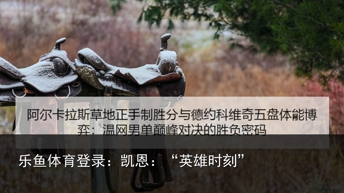乐鱼体育登录:凯恩:“英雄时刻”