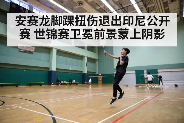 badminton court action